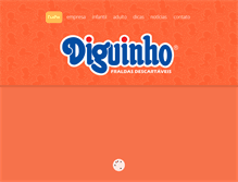 Tablet Screenshot of diguinho.com.br